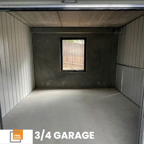 three quarter garage storage unit Malvern, Glen Iris, Camberwell